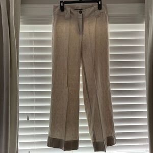 Willi Smith linen/cotton blend pants, Size 6